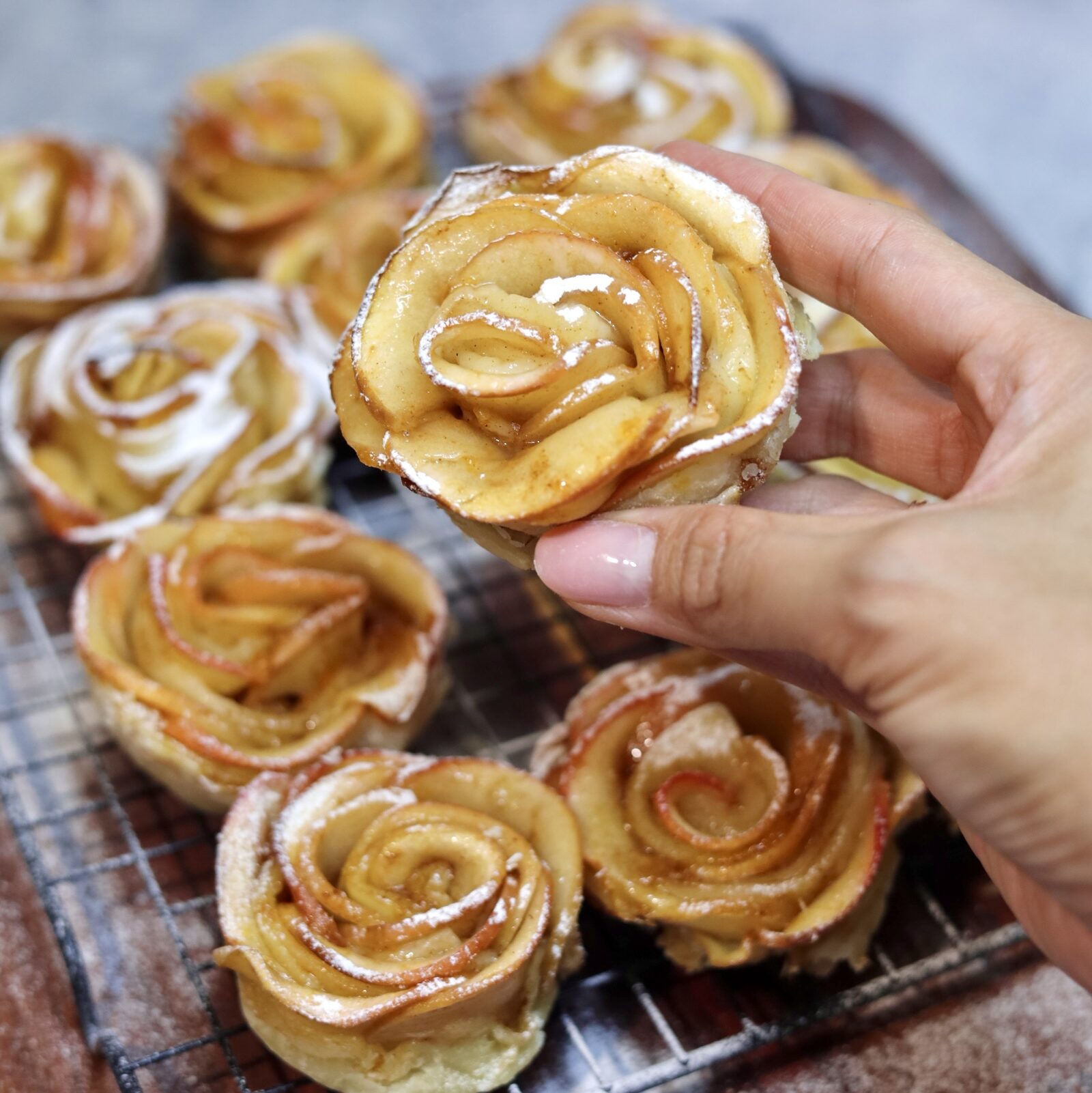 Apple Rose Puff Pastry
