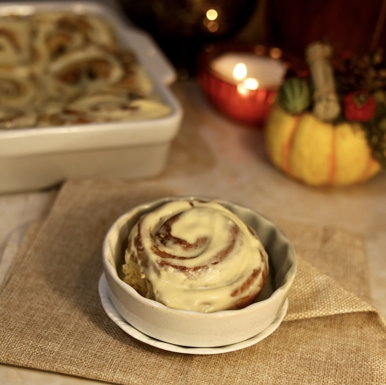 Pumpkin Cinnamon Rolls